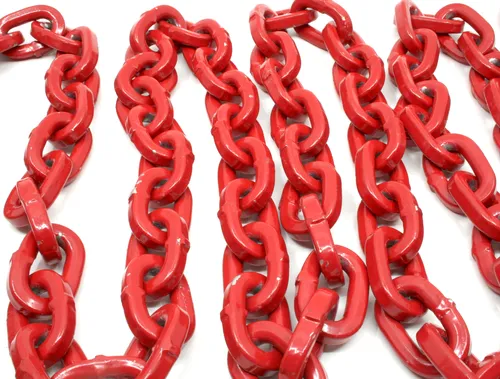 Meterware vierkant 8 mm | 2 m Länge Forstkette, Chokerkette, Rückekette