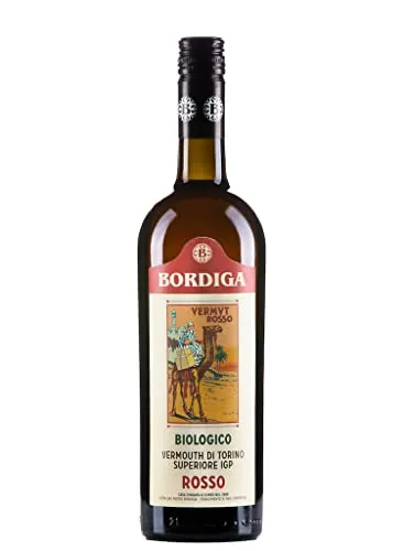 Bio Vermouth die Torino Rosso Bordiga, roter Wermut aus dem Piemont/Italien, 0,75 L, 18% Vol.