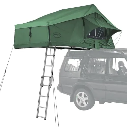 Prime Tech Extended Dachzelt XXL, groß, grün von Prime Tech