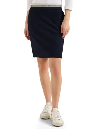 Damen Knielanger Rock mit Bunddetail von CECIL