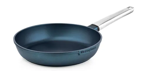 Westinghouse 24 cm Bratpfanne, alle Herdarten, Backofenfest, Cool-Touch, blau