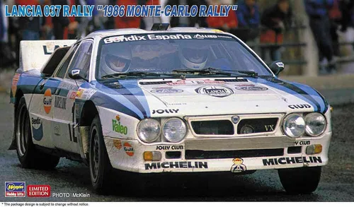 Hasegawa  20681 1/24 Lancia 037 Rally 1986 Monte Carlo