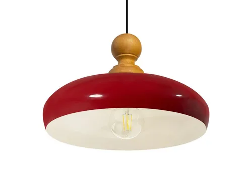 bamyum Androa Hängelampe Ø40cm in rot von Bamyum