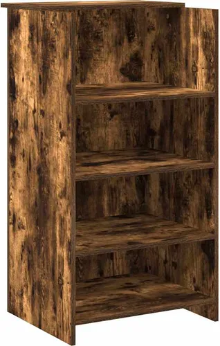 vidaXL Empfangstheke Räuchereiche 55x50x103,5 cm in braun von vidaXL