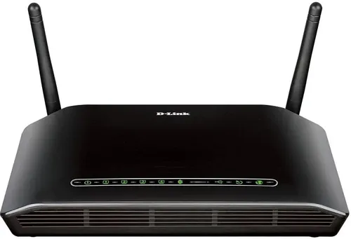 D-Link DSL-2751/E Wireless N300 Modemrouter - Router mit integriertem Modem, bietet Übertragungsgeschwindigkeiten von bis zu 300 Mbit/s und ermöglicht die gemeinsame Nutzung von USB-Speichermedien im Heimnetzwerk.