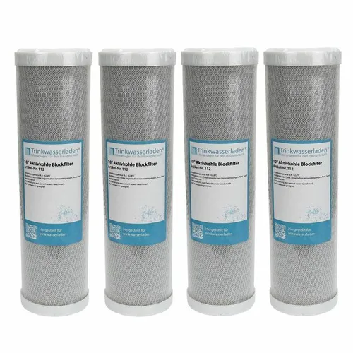 4x Aktivkohleblock 10