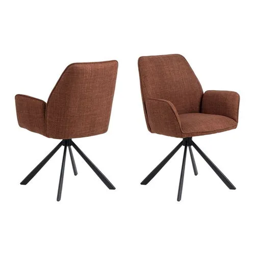 Actona Stuhl Glenda drehbar in rot von Actona