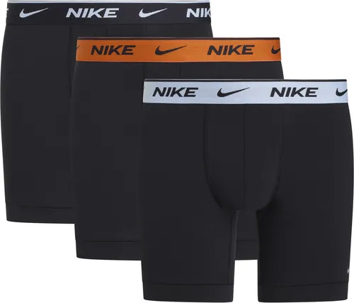 Nike Underwear Boxershorts BOXER BRIEF 3PK (Packung, 3-St., 3er) mit NIKE Logo-Elastikbund