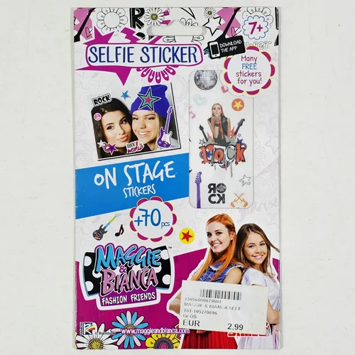 Rainbow MAGGIE & BIANCA Fashion Friends +70 SELFIE STICKER - ON STAGE Musik Rock