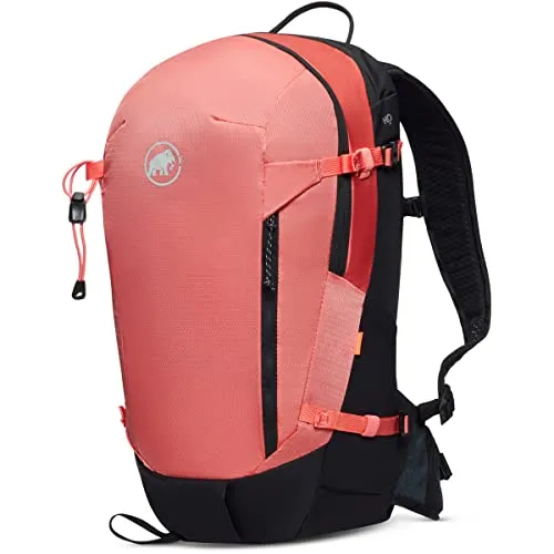 Mammut Wanderrucksack 20 l in Lachsschwarz - Wanderrucksack für Damen mit 20 l Volumen, ausgestattet mit einem komfortablen Tragesystem und Trinksystem für lange Wanderungen.