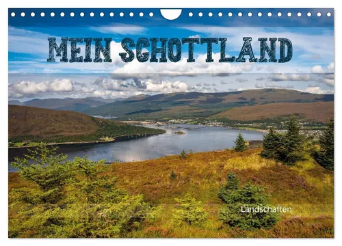 Mein Schottland - Landschaften Wandkalender 2026 - Schöner Monatskalender mit atemberaubenden Schottland-Landschaften. Ideal für Reisefans und als Wanddeko, um die Schönheit Europas zu genießen.