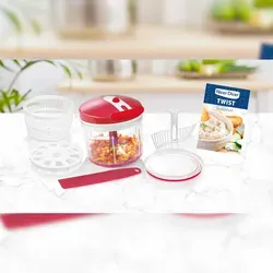 Genius Gemüseschneider Nicer Dicer Twist, Set 9-tlg