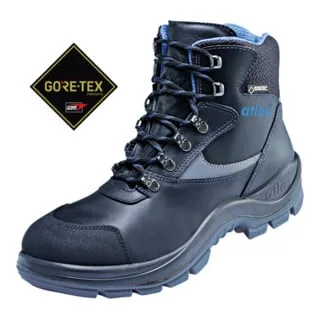 atlas Sicherheitsschuh GTX 535 GORE-TEX Größe 40 - S3 Sicherheitsschuh mit GORE-TEX-Membran für optimalen Wetterschutz, ideale Passform in Weite 10, perfekt für den Einsatz im Bau und Handwerk.