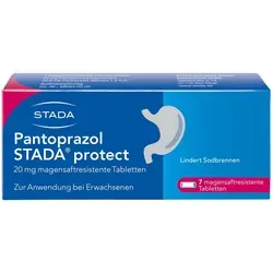 Pantoprazol Stada protect 20 mg magensaftres.Tabl. 7 St