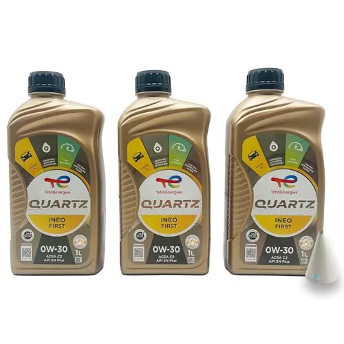 L Total Quartz Ineo First 0W-30 | passend für | PSA B71 2312 | PSA B71 2302 | 3 Liter | Motoröl | Motorenöl | mit Trichter | weitere Empfehlungen siehe Artikelbeschreibung 3