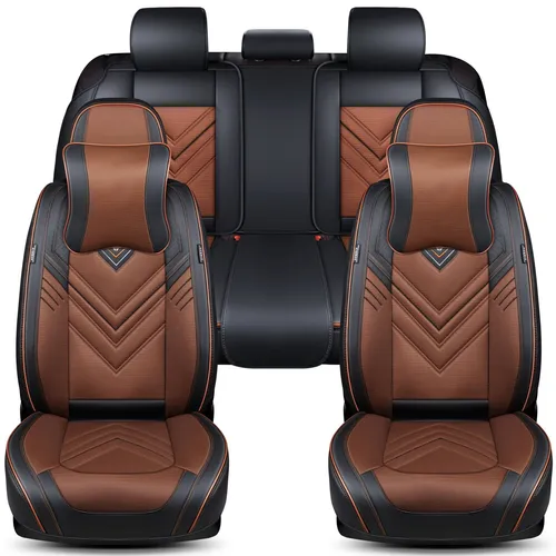 BREMER SITZBEZÜGE für Hyundai Santa Fe DM (2012-2018) in braun von Bremer Sitzbezüge