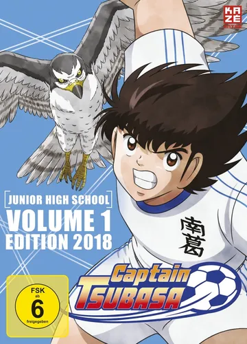 Captain Tsubasa 2018 - Box 3 - Junior High School Vol. 1 DVD *NEU*OVP*