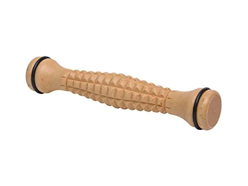 Fußmassagerolle Fußroller Fußreflexzonen Massage Holz Struktur