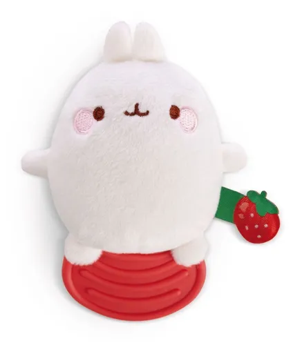 Molang * Beißring Molang 12cm * 49477 * NICI in weiß von NICI