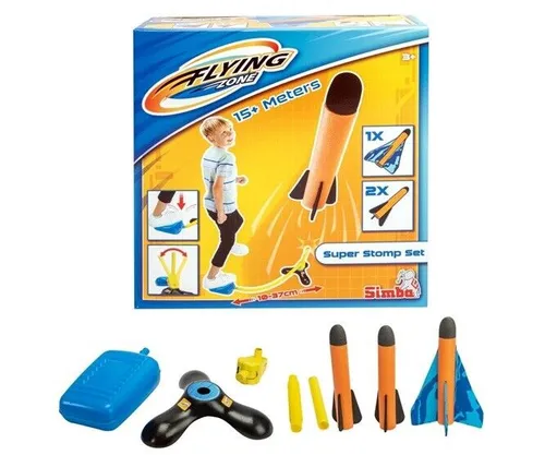 Simba 107206198 - Flying Zone - Super Stomp Set - Neu