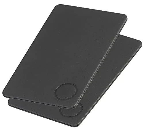 Callstel 2er-Set 4in1-Schlüsselfinder im Kreditkarten-Format - Schlüsselanhänger mit GPS-Ortung, ideal für die stressfreie Suche nach Schlüsseln und wertvollen Gegenständen.