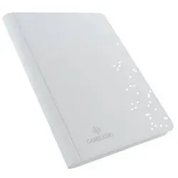 Gamegenic Spiel GGS31005 - Zip-Up Album 18-Taschen, weiß, hochwertiges Kunststoffmaterial und ideal für Sammler ab 10 Jahren