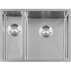 Produktbild Togo Spülbecken 1534R Edelstahl - Schwarz