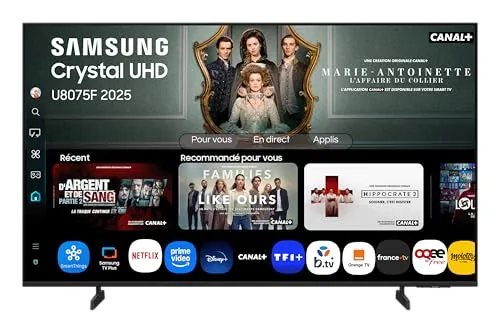 Samsung Crystal UHD 43 Zoll U8075F 2025 4K Smart TV von Samsung