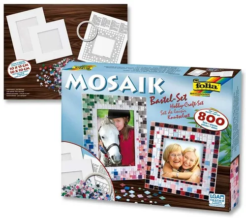 FOLIA BASTELSET MOSAIK-SET BASTELZUBEHÖR NEU