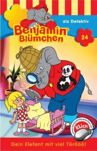 Folge 24: Benjamin als Detektiv [MC] [Musikkassette]