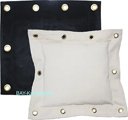 BAY® 1-Kammern 50 x 40 cm SCHWARZ - UNGEFÜLLT - Wand-Schlagpolster