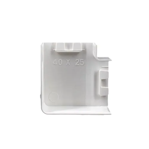 MakerMind 10x yourDroid Kabelkanal L-Stück 40x25 weiss