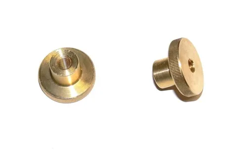DIN 466 Rändelmuttern Messing M 6, 50 Stück - Hochwertige DIN 466 Messing Rändelmuttern, ideal für sichere und einfache Montage, perfekt für Handwerk und Industrie.
