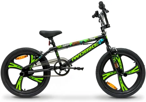 IWOBIKE Graffivy BMX Fahrrad 20 Zoll Damen Herren 360° Rotor Pegs Alufelgen