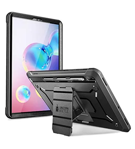 SUPCASE UB Pro Series Schutzhülle für Galaxy Tab S6, mit eingebautem Displayschutz, Ganzkörper-Schutzhülle, robust, mit Ständer, Schutzhülle für Galaxy Tab S6 10,5 Zoll Modell SM-T860/T865/T867