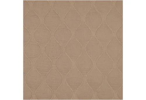 maDDma Stoff Steppstoff Quilt Double Gauze Stepper ab 0,5m wattiert beidseitig, beige