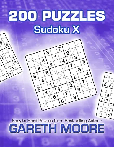 Sudoku X: 200 Puzzles