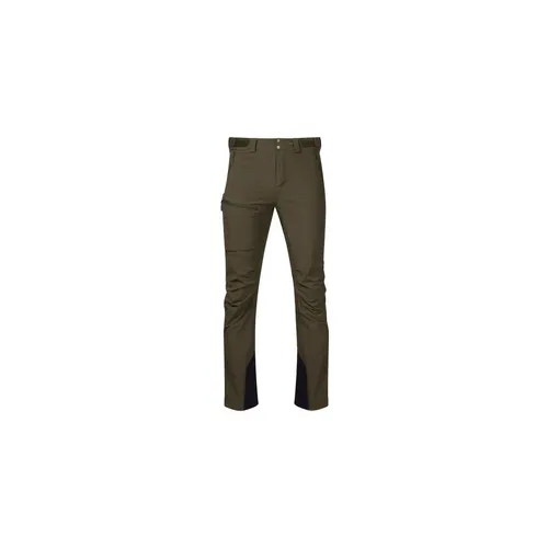 Bergans Breheimen Softshell M Pants Grün - Leichte atmungsaktive Herren Wanderhose - Outdoor Hosen für Herren, ideal für Wanderungen dank der atmungsaktiven Softshell-Technologie und optimalen Bewegungsfreiheit.