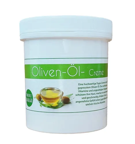OLIVENÖL CREME 500ml Feuchtigkeitscreme Oliven-Öl Gesicht Pflege Körpercreme 71