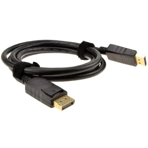 kenable DisplayPort v1.2 4K AT 60Hz Männlich Stecker Zum Stecker Video Kabel Vergoldeten 1,5 m [1.5 Meter]