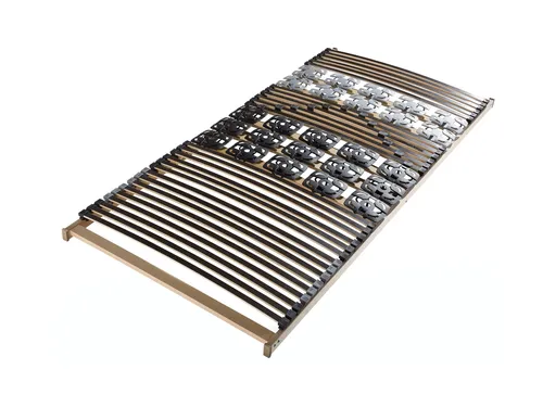 BeCo Tellerlattenrost 90x200 cm - Lattenrost mit punktelastischen Teller-Federmodulen für optimalen Liegekomfort, geprüft vom Gesundheitszentrum für Präventivmedizin.