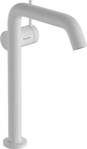 HANSGROHE 73372700 WTM 240 Tecturis S Fine CoolStart - Bad- & Duscharmaturen mit ComfortZone 240, ideal für Durchlauferhitzer, bietet eine hohe Auslaufhöhe von 230 mm und eine effiziente Heißwasser-Sparfunktion.