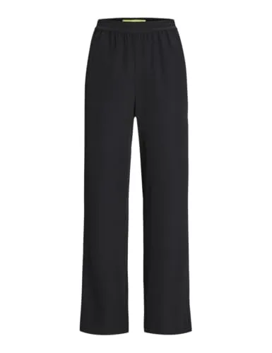 JJXX Damen JXPOPPY Regular HW Pant NOOS Hose, Schwarz ,S / 32L