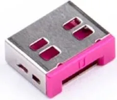 SmartKeeper ESSENTIAL 10 x USB A-Port Blockers Pink - Physische Sicherheitslösung für USB-A Schnittstellen, schützt vor unbefugtem Zugriff und Datenverlust