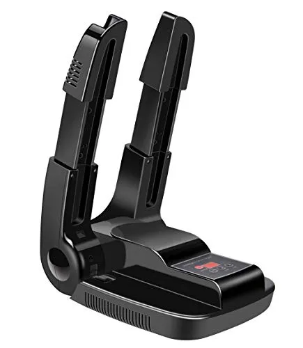 Manledio Schuhtrockner Elektrisch Schuhwärmer für Schuhe, Stiefel,200W | Trockner wärmt, Konstante Temperatur, Auto Ausschalten Timer, Tragbar Faltbar, Schnell trocknend, Intelligenter, Verstellbare
