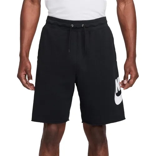 Nike French Terry Alumni Short - Schwarz für bequemes Tragen - Shorts aus French Terry mit lässigem Schnitt für entspannten Sitz und optimale Bewegungsfreiheit, ideal für Freizeit und Sport.