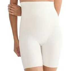 Triumph High Waist Medium Shaping Long Panty Offwhite Large Damen