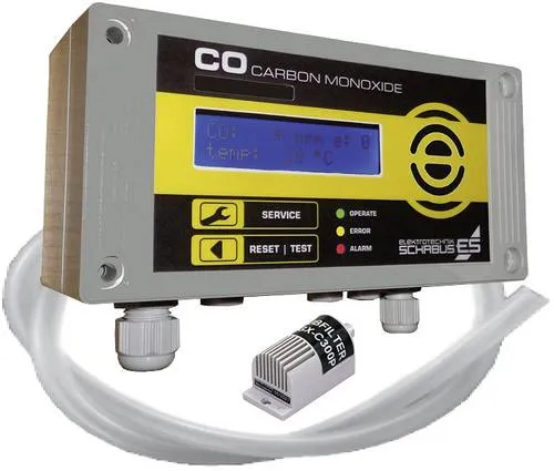 Schabus GX-C300P Kohlenmonoxid-Melder - Gasmelder mit internem Sensor, detektiert zuverlässig Kohlenmonoxid und schützt vor Gefahren in Ihrem Zuhause.