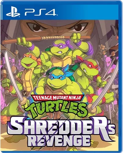 Teenage Mutant Ninja Turtles: Shredder’s Revenge - Action-Adventure für PS4 - PC- & Videospiele, neu und spannend, erlebe die Abenteuer der Ninja Turtles in einem packenden Beat 'Em Up!