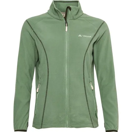 VAUDE Rosemoor II Fleecejacke Damen - Kuschelig und warm in willow green, Größe 40 - Funktionsjacken aus hochwertigem Polartec-Fleece, ideal für Outdoor-Aktivitäten; bietet optimalen Kinnschutz und praktische Reißverschlusstaschen.